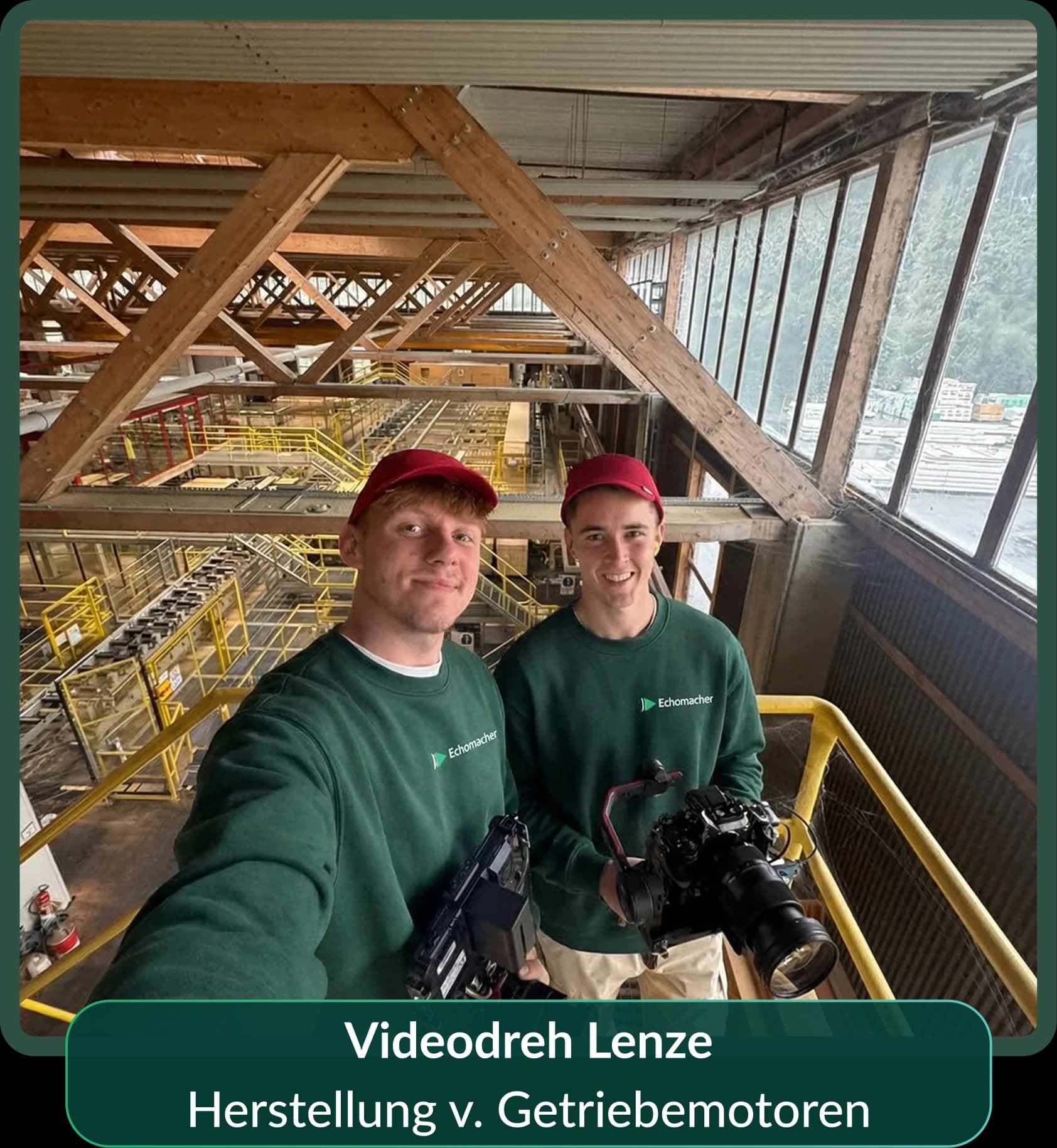 Videodreh Lenze Echomacher